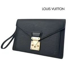 LOUIS VUITTON ルイヴィトン　M52612　エピ　ポシェット・セリエ・ドラゴンヌ　セカンドバッグ　クラッチバッグ　メンズ
