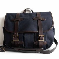 【美品】FILSON【ミディアム フィールド バッグ】ネイビー ショルダーバッグ フィルソン 25100962