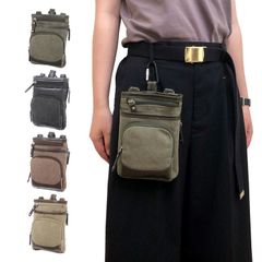 3WAYシザーバッグ 3T58 [CUBIC CORE キュービックコア] ショルダー 帆布 合皮 カラビナ付 ベルトループ付 かっこいい