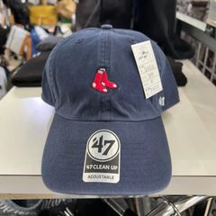 1点のみ‼️' 47 フォーティセブン⚫︎帽子　キャップ　ネイビー　レッドソックス
