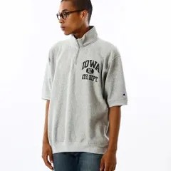 Champion｜チャンピオン REVERSE WEAVE® リバースウィーブ ハーフジップ 半袖スウェット