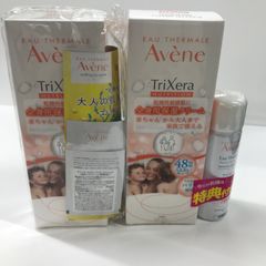 Y1321 Avene トリクセラNT フルイドクリーム 200ml×2・アベンヌウォーター 50g・ミルキージェル エンリッチ 2ml×2 計5点セット