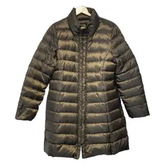 Leilian ＊ダウンコート/ダークブラウン色/size 13+/シルク光沢 レリアンのダウンコート 中古通販 | ブランディア