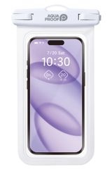 【在庫処分】エレコム スマホ 防水ケース お風呂 IPX8 水深10m 吸盤付き [ iPhone 16e / 16シリーズ / 15シリーズ / 14シリーズ /SE3 など、6.9インチ以下のスマートフォン対応] ホワイト P-WPSB04WHのサムネイル