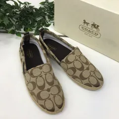 即購入OKです♡様専用新品未使用coachカーソンエスパドリーユ7ベージュ 