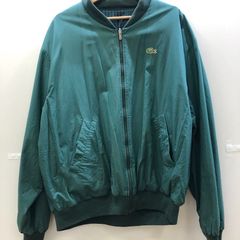 LACOSTE ラコステ vintage ヴィンテージ リバーシブル モンキージャケット ブルゾン 90’s フランス製 メンズ L 90年代 グリーン