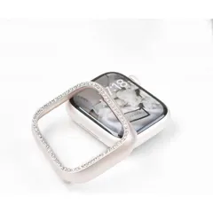 Apple Watchケース 45mm アップルウォッチ カバー キラキラ Apple Watch series8/7 保護バンパー