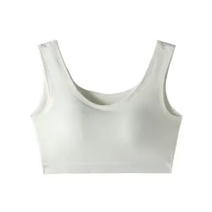 ☆ ホワイト ☆ 2XL ☆ ナイトブラ ノンワイヤー 柔らかい コットン ノンワイヤーブラ 脇高 ナイトブラ ブラジャー ノンワイヤーブラジャー ノンワイヤーナイトブラ 横流れ 防止 綿 コットン 脇高ブラ スポーツブラ ブラトップ シンプル 無地 昼夜兼用