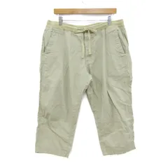 バックナンバー クロップドパンツ ボトムス ハーフ 大きいサイズ メンズ XLサイズ ベージュ BACK NUMBER 【中古】のサムネイル