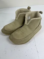 送料込み☆crocs クロックス☆ 裏ボアブーツ ショートブーツ 靴☆ベージュ M4/W6 #61010mt464