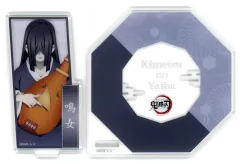 【中古】コースター 鳴女 「鬼滅の刃×ufotableCafe/マチ★アソビCAFE＆ufotable DINING 鬼襲来 ランダムアクリルスタンドコースター A群」