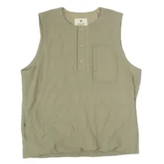 snowpeak スノーピーク SW-21SU005 Flexible Insulated Vest インサレーション 中綿 ベスト プルオーバー カーキ系 M【中古】のサムネイル