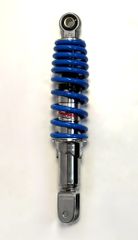 新品 YSS リアサスペンション スーパーディオ用270mm スーパーDio-ZX （AF27・AF28）クローム/ブルー YSS-Dio-270BLU
