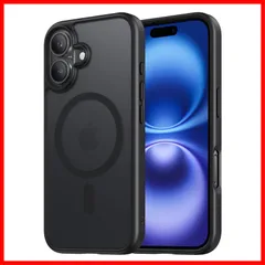 【数量限定】NIMASO iPhone 16 用 ケース MagSafe対応 スマホケース マグセーフ対応 カバー 滑り止め マット仕上げ いPhone16対応 全面保護 耐衝撃 米軍MIL規格取得 ワイヤレス充電 ストラップホール付き 携帯スマホケース アイ