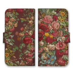 iPhoneXR  ケース 手帳型 アイフォンXR スマホケース 携帯ケース 花 花柄 小花柄 バラ 薔薇 クラシカル オシャレ 可愛い かわいい 宮殿 綺麗 キレイ きれい カラー01
