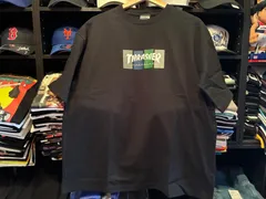 THRASHER スラッシャー マグロゴプリント 半袖Tシャツ 半T ビッグシルエット オーバーサイズ メンズ TH91430B BLACK A Lサイズ