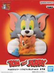 【中古】フィギュア トム＆ジェリー 「トムとジェリー」 ソフビフィギュアvol.3