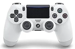 【中古】ワイヤレスコントローラー (DUALSHOCK 4) グレイシャー・ホワイト (CUH-ZCT2J13)