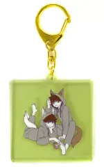 【中古】キーホルダー 小狼＆小龍 アクリルキーホルダー 「私立堀鐔学園」 CLAMP展グッズ