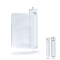 【在庫処分】ES-LP1 ES-LP2 洗濯機対応用 2個セット ゴミ取りネット クズ取りネット 糸くずフィルターのサムネイル