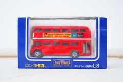 8.440 ▲ ロングトミカ ロンドンバス RM L8 赤箱 日本製 絶版