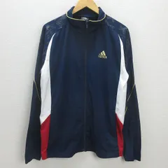 G■アディダス/adidas トラックジャケット/ジャージ JDW001【XO】紺/men's/42【中古】■