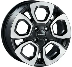 15インチ 6J PCD100-4 ☆ 15インチ アルミホイール 6J 5穴 PCD100 オフセット43 ☆の