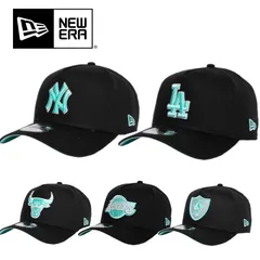 New Era ニューエラ  ドジャース　ヤンキース　ブルズ　レイカーズ　レイダース　LA ティファニーブルー　水色
