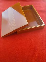 伝統工芸　飛騨春慶　書箱　硯箱　文箱　木製漆器