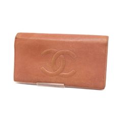 シャネル ココマーク 長財布 ロングウォレット long wallet キャビアスキン レザー 本革 ピンク pink CHANEL
