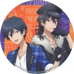 【中古】バッジ・ピンズ 氷鷹北斗＆朔間零 アニメ描き下ろしジャケットイラスト使用缶バッジ 「CD あんさんぶるスターズ! EDテーマ集 vol.1」 アニメイト購入特典