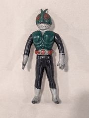 希少 当時物 初代 仮面ライダー 旧1号 ソフビ 昭和初期前期制作品 石森