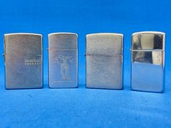 Zippo 無地 プレーン 2013年/1988年・Seven Stars 2016年・KING KAMEHAMEHA HAWAII 2000年 4個セット ジッポー  喫煙具 希少【G2/C104】