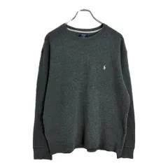 Polo by Ralph Lauren ポロ ラルフローレン SLEEPWEAR 長袖サーマルＴシャツ グレー(メンズ L)中古 古着 V6431