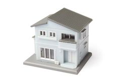 S043-2 二階建住宅B 青