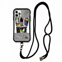 [iPhone15] スマホショルダー付 スカラー iPhoneSE 第3世代 ケース 耐衝撃 i-coronケース iPhone16 15 14 13 12 11 スマホケース アイフォン 全機種対応 スマホカバー scolar ロゴグラフィック ボーダーデ