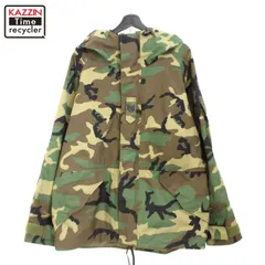 90s USA製 vintage U.S.ARMY ウッドランドカモ GEN1 ECWCS ミリタリージャケット メンズ 表記Lサイズ