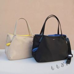 新品未使用 agnes b. アニエスベー ロゴ トートバッグ ショルダーバッグ 大容量 通勤 通学 2way バッグ