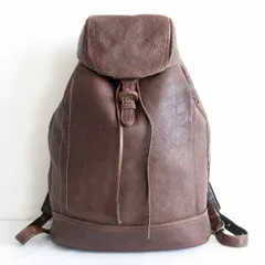 【ロングセラーモデル】 土屋鞄 【トーンオイルヌメ ソフトバックパック】 こげ茶 リュック 鞄 レザー y2305101のサムネイル