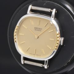 333 稼動 SEIKO 時計 スクエア ヴィンテージ レディース シルバー