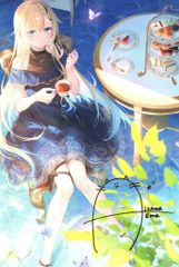 藍沢エマ 1周年 箔付きサイン入りポストカード - メルカリ