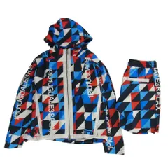 未使用 完売 1piu1uguale3 4way ストレッチ 総柄 セットアップ Perfect Suit FActory セットアップ 「上下洗える/防シワ」WEB