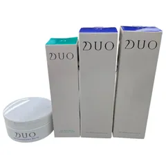 186001 新品未使用 DUO デュオ クレンジング　洗顔料 ４点まとめ売りのサムネイル