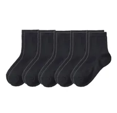 23-25cm ベーシック レディース クルーソックス 〈5足組〉 靴下 [グンゼ]