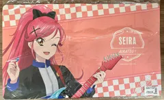 アイカツ 描き下ろし 音城セイラ カジュアルロック ver. マルチデスクマット タワレコ ラバーマット【D・併】
