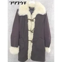 ■ COMME CA ISM  コムサイズム  長袖 コート サイズM ブラウン レディース  【1002801980610】