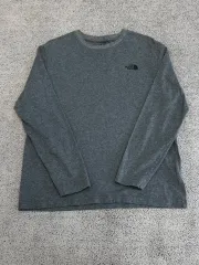 THE NORTH FACE(ザノースフェイス) 長袖 ティー チャコールグレー