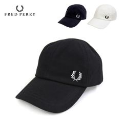 Fred Perry フレッドペリー Pique Classic Cap HW6726 キャップ ユニセックス 男女兼用 フリーサイズ 帽子 カーブドバイザー ストラップ調整