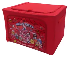【中古】雑貨 ハローキティ 50thパーティータイム!窓付き収納ボックス 「ハローキティ」