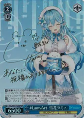 ヴァイスシュヴァルツ ホロライブ“青色担当“ 雪花ラミィ PSA10鑑定品 ヴァイスシュヴァルツ ホロライブ“青色担当“ 雪花ラミィ PSA10